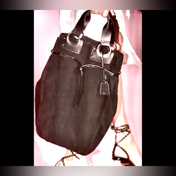 Gucci Suede Leather Bag W/ Attached Pouch - Picture 16 of 16